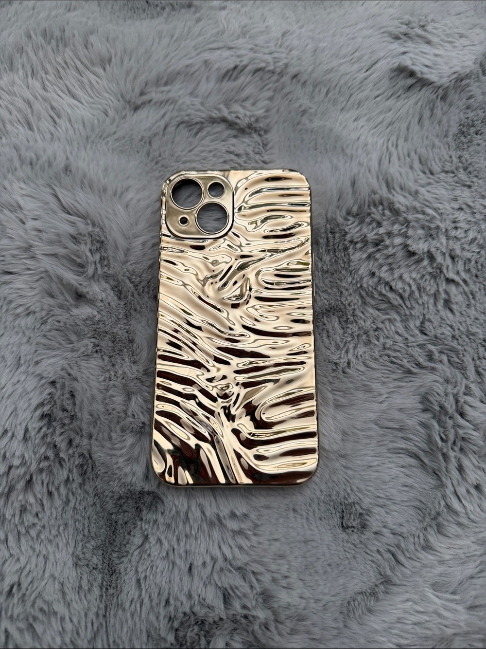 Premium Gold Textured Smartphone Case